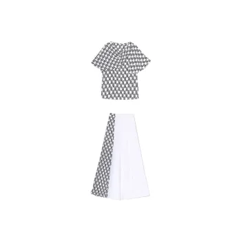 Mapping Casual Suit Women's White