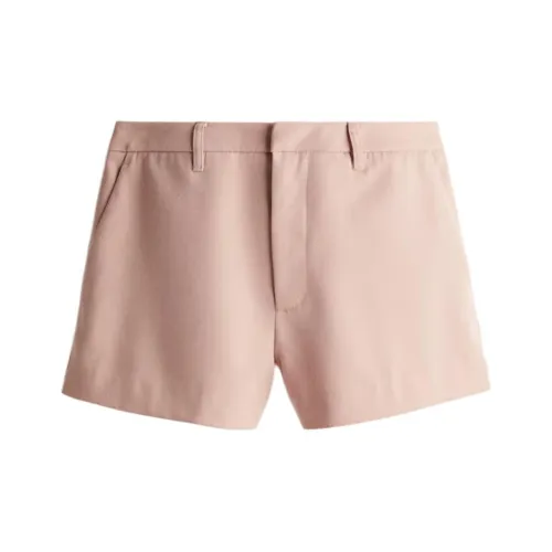 H&M Casual Shorts Women's Light Gray Pink