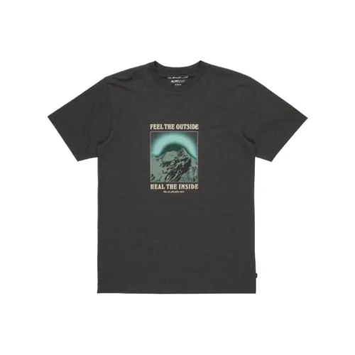 Quiksilver Feel The Outside T Shirt Men's Dark Gray