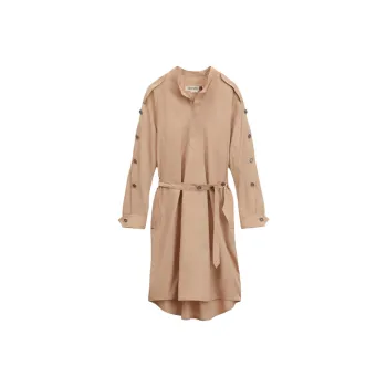 ZARA Long Sleeved Dress Women's Dark Pink