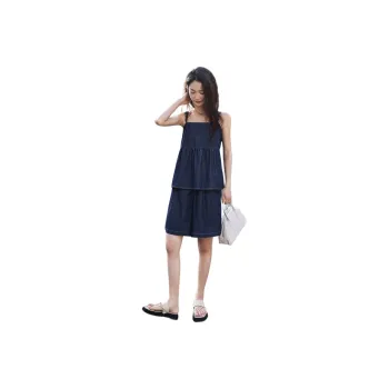 【dme】 Casual Suit Women's Dark Denim Blue
