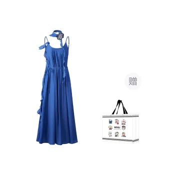 BDGU Slip Dresses Women's Blue