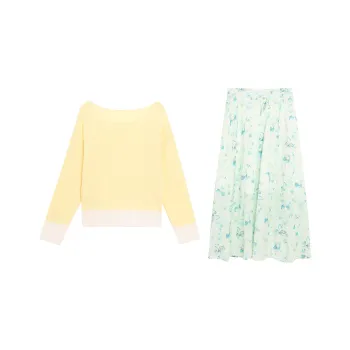 QUIET ANGEL Two Piece Skirt Sets Women's