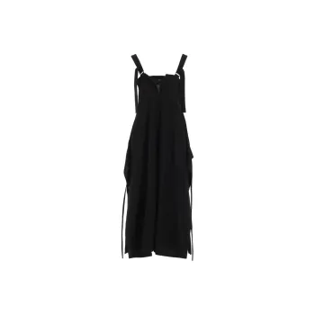 Yohji Yamamoto Slip Dresses Women's Black