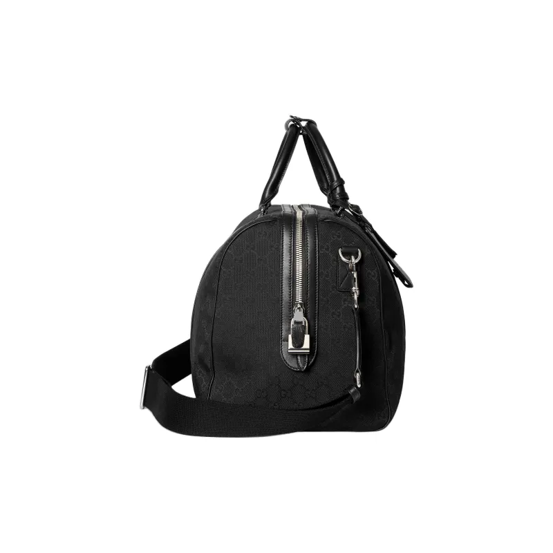 GUCCI GG Canvas Travel Bag Men's Black-2