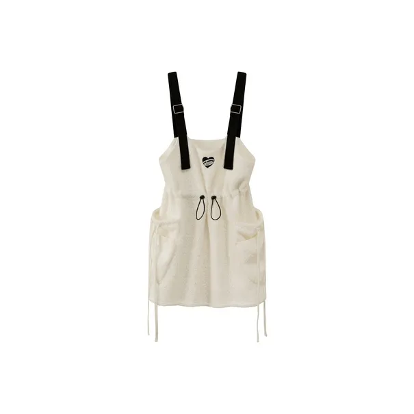 CHUU Slip Dress Women's White Apricot-0