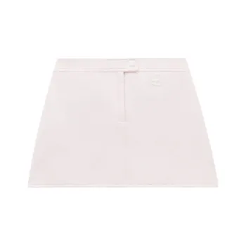 COURREGES Vinyl Mini Skirt 'Pale Pink'