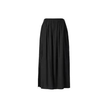 UNIQLO Casual Long Skirts Women's Black
