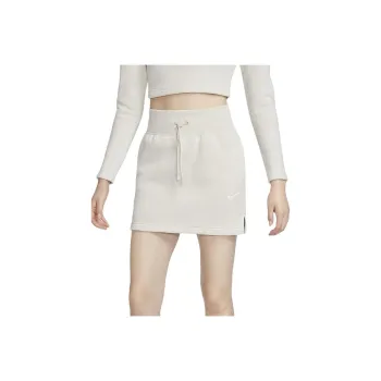 Nike Sportswear Phoenix Fleece Casual Short Skirts Women's Light Redwood Umber