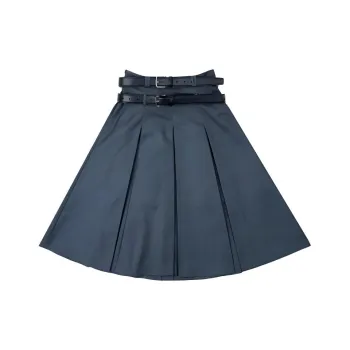 FAIRFAFO Casual Short Skirts Women's Gray