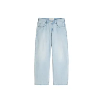 Hollister Jeans Women's Light-Coloured Wash