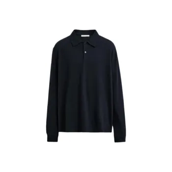 ZARA Polo Shirts Men Sea Blue