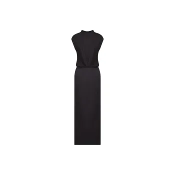 GIORGIO ARMANI Double faced Silk satin Long Dress
