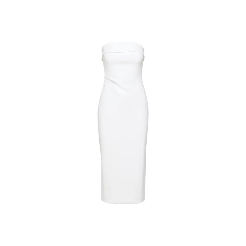 ARITZIA Babaton Eyecatcher Dress Sleeveless Dress Women's White/White-0