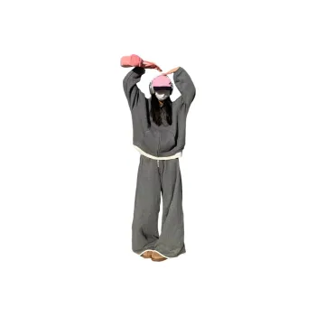 Fan Yiyi Casual Suit Women's Gray