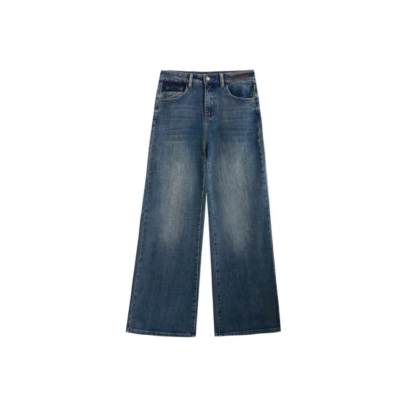 ZIHAN Jeans Women's Denim Blue-0
