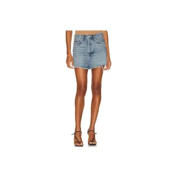 AGOLDE Women's Denim Skirt