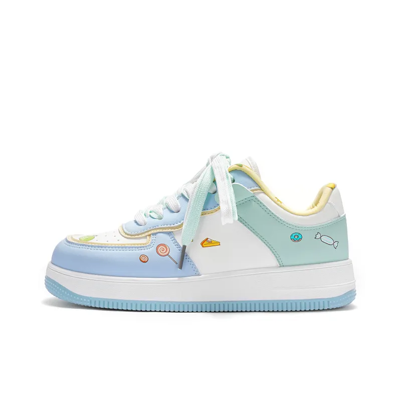 Crayon Shinchan Low Top Skateboard Shoes Unisex-44
