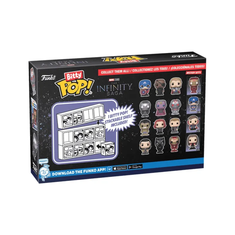 Funko MARVEL Hulk 4 Pack Set Chibi Figures-1