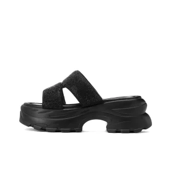 GOLDLION PU Polyurethane Cushioning Slide Slippers Women's
