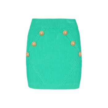 BALMAIN Button embellished Knitted Top