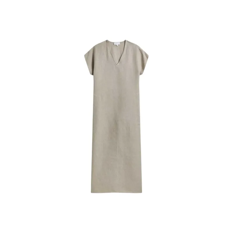 Agnes B. SS24 Sleeveless Dress Women's Beige-0