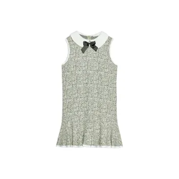 ZARA Sleeveless Dress Women's Green
