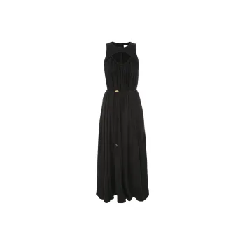 Zimmermann SS25 Sleeveless Dress Women's Black