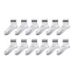 White/White/White/White/White/White 9679 (6 Pack)