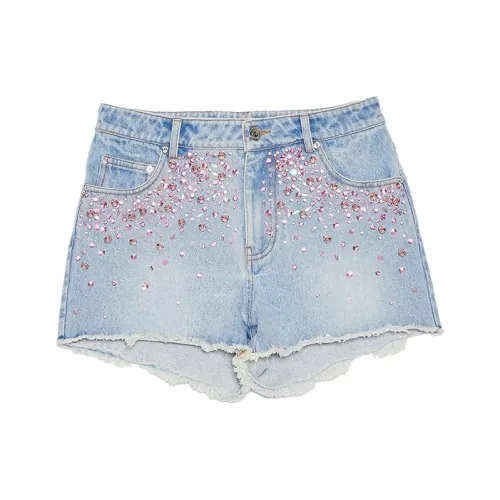 Ed Hardy Denim Shorts Women's Indigo