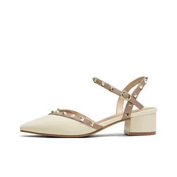 PT'SON Chunky Heel High Heels Women's