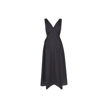 Brunello Cucinelli Poplin Midi Dress