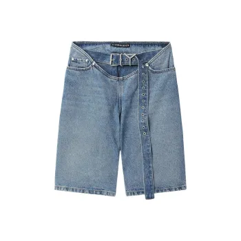 Y/Project Denim Shorts Women's Dodger Blue