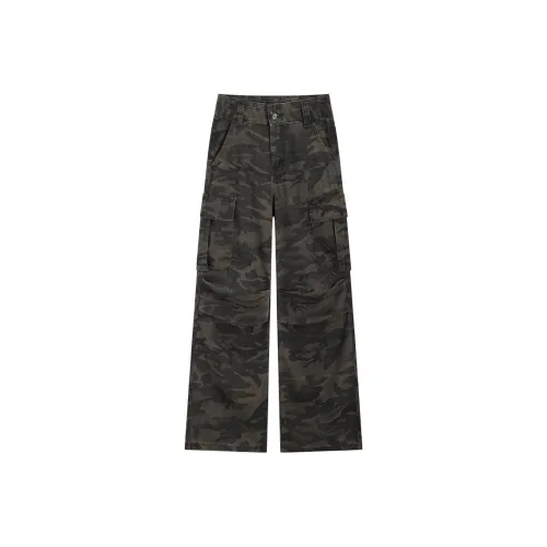 PZGE Jeans Women's Army Green Pants