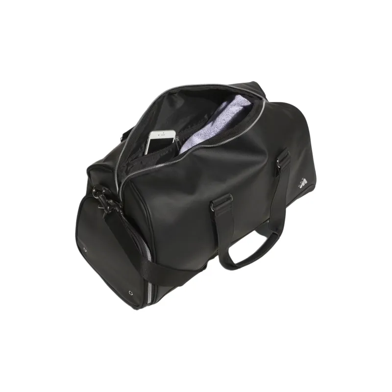 Adidas Polyurethane Boston Bag Travel Bag 27.5L Unisex Black-3