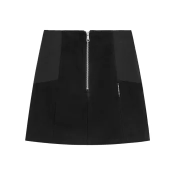 NO ONE ELSE Casual Short Skirts Women's Black