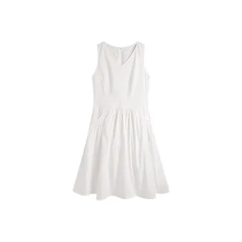 Migu Sleeveless Dress Women's White