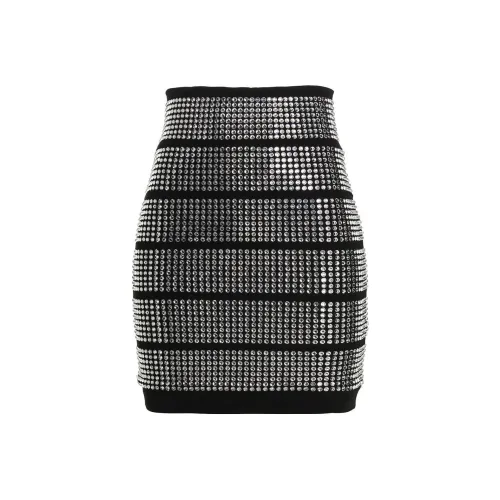 Alexandre Vauthier Embellished High Waist Mini Skirt