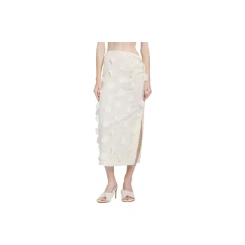 Jacquemus Casual Long Skirts Women's White