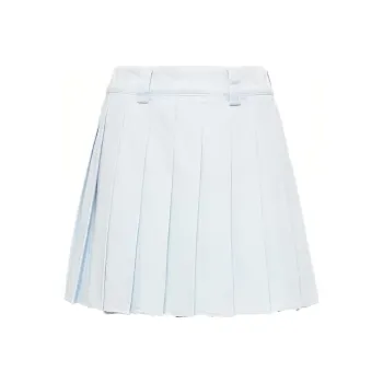 MIU MIU Casual Short Skirts Women's Light Blue