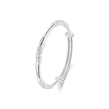 Muyan S999 Fine Silver Rope Bracelets Women's