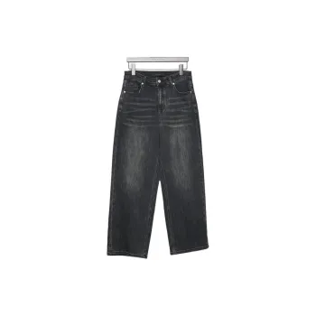 RAYSHOW Jeans Men Black