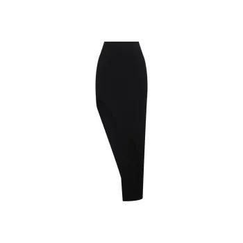 RICK OWENS Knit Edfu Skirt 'Pearl/Acid Degrade'