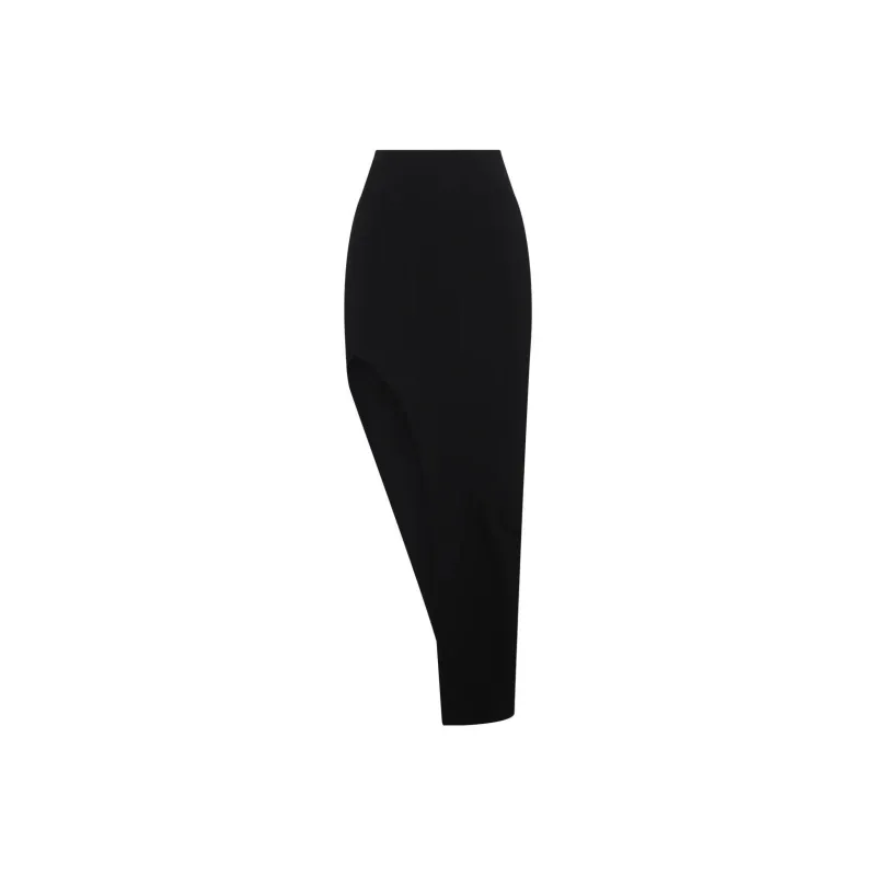 RICK OWENS Knit Edfu Skirt 'Pearl/Acid Degrade'-0