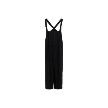 Yohji Yamamoto Femme SS25 Overalls Women's Black