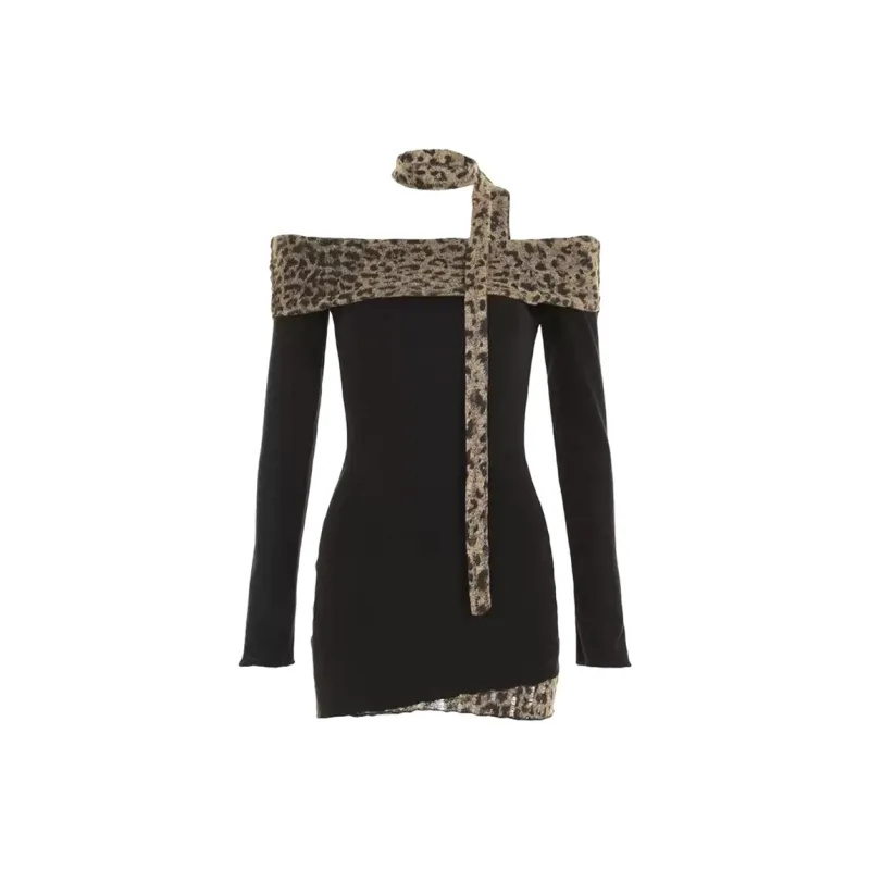 ACJL Long Sleeved Dress Women's Black-0
