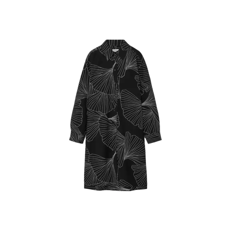 COS Long Sleeved Dresses Women's Black-0