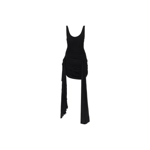 Mugler Draped Mini Dress