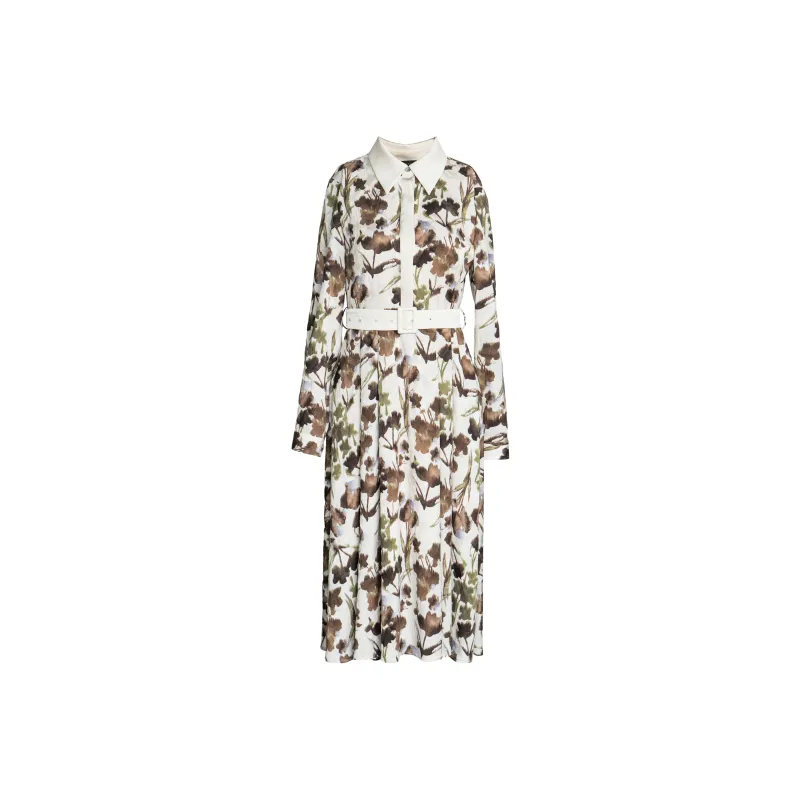 ROEYSHOUSE Long Sleeved Dress Women's Multicolor-0