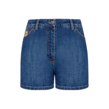 MOSCHINO Denim Shorts Women's Blue